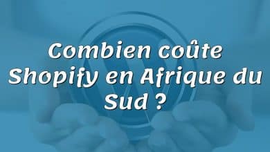 Combien coûte Shopify en Afrique du Sud ?