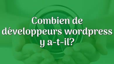 Combien de développeurs wordpress y a-t-il?