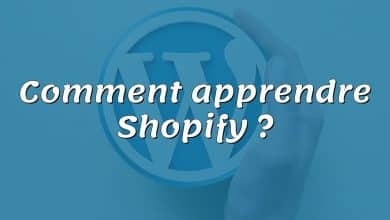 Comment apprendre Shopify ?