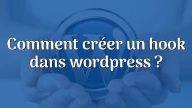 Comment créer un hook dans wordpress ?