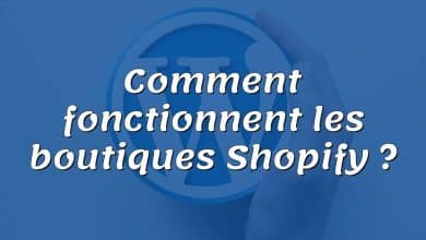 Comment fonctionnent les boutiques Shopify ?