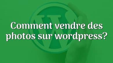 Comment vendre des photos sur wordpress?