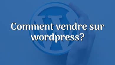 Comment vendre sur wordpress?