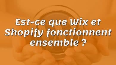 Est-ce que Wix et Shopify fonctionnent ensemble ?