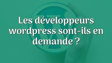 Les développeurs wordpress sont-ils en demande ?