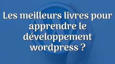 Les meilleurs livres pour apprendre le développement wordpress ?