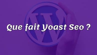 Que fait Yoast Seo ?