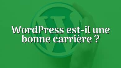 WordPress est-il une bonne carrière ?