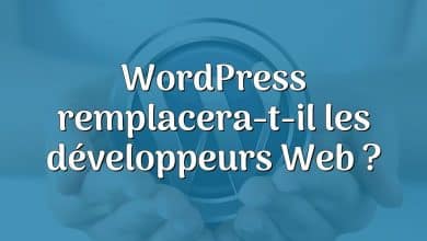WordPress remplacera-t-il les développeurs Web ?